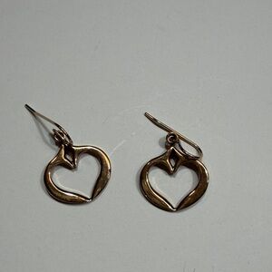 Lovell Designs Merrymeeting Bay Gold Plated Drop Earrings